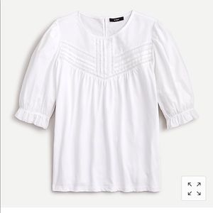 J. Crew puff sleeve top